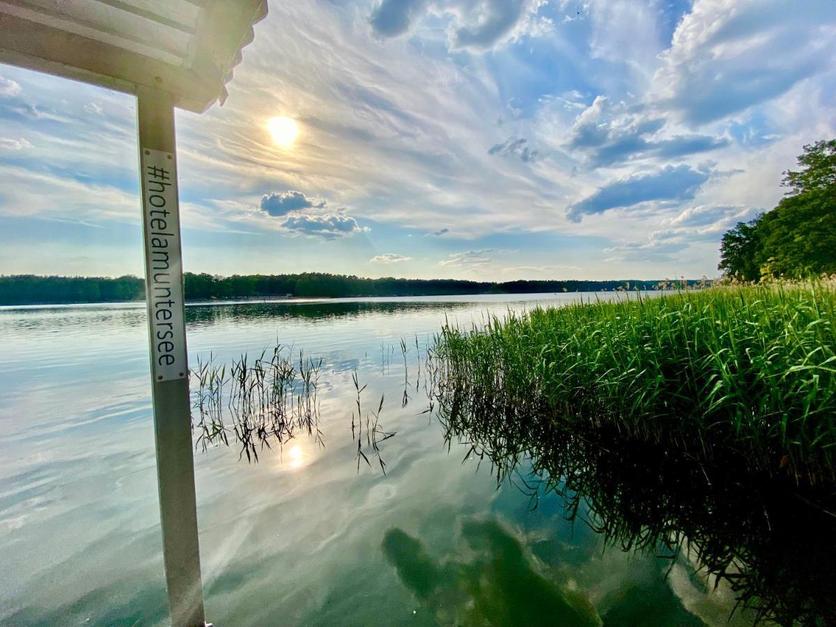 Hotel Am Untersee Bantikow エクステリア 写真